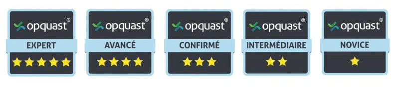 Les différents niveaux de la certification Opquast